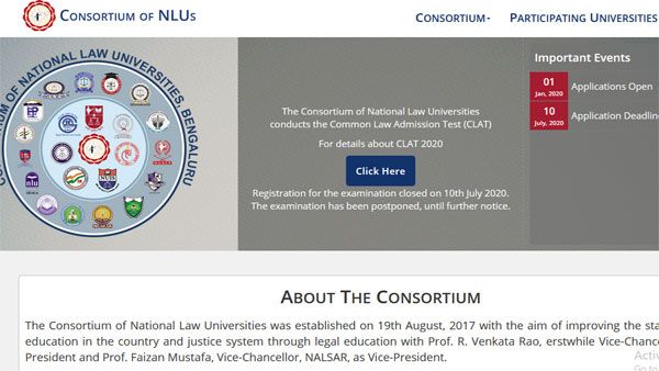 CLAT 2020 Exam update: New dates soon