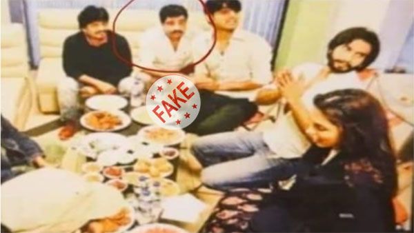 Fake: Man seen in image with Deepika Padukone, Ranvir Singh is not Dawood Ibrahim