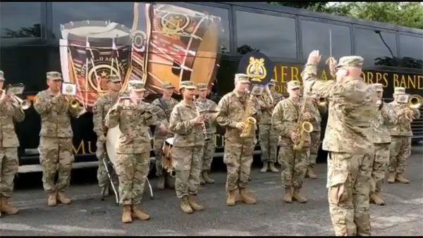 Fact check: Video of US Army playing Indian National Anthem is an old one