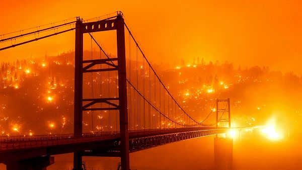 California Fire: Deadly Northwest fire burns across 25 miles, destroys homes