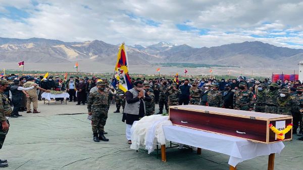 A strong message to China? Ram Madhav attends Tibetan soldier’s funeral in Ladakh