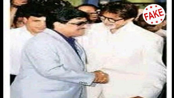 Fact Check: Did Amitabh Bachchan shake hands with Dawood Ibrahim