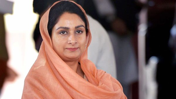 President Kovind accepts resignation of Harsimrat Kaur Badal