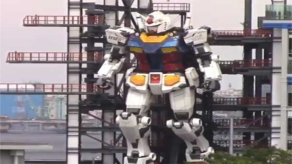 Watch: World's biggest humanoid robot on test ride at Japan