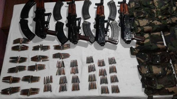 AK-74s, 240 rounds of ammo seized as Army finds suspicious movement across LoC