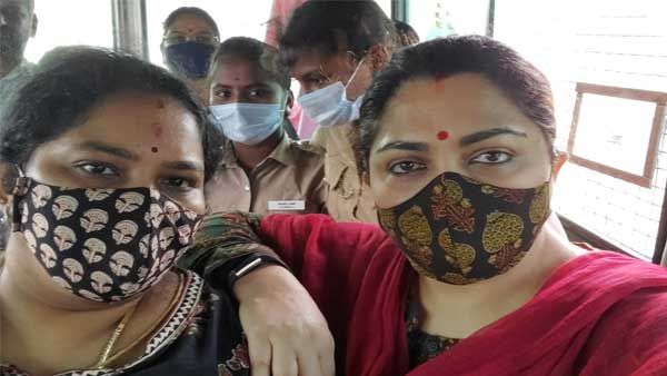 Tamil Nadu Police arrest BJP leader Khushbu Sundar near Chennai