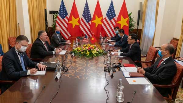 Pompeo’s anti-China tour of China wrapped up in Vietnam