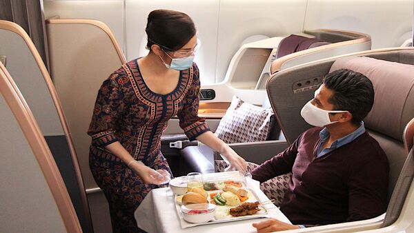 Singapore: Parked airplanes turned into restaurant, more than 400 people come to dine
