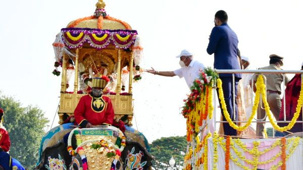 Jamboo Savari: Curtains come down on Dasara celebrations without crowds