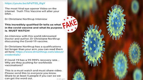 Fact check: Will COVID-19 vaccine alter human DNA?