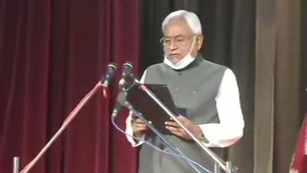 Bihar government: Nitish Kumar returns as CM; Tarkishore Prasad, Renu Devi as Deputy CMs