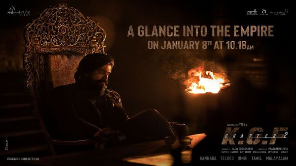 KGF 2 teaser release date out, Yash looks dashing and intense in new poster, check out here