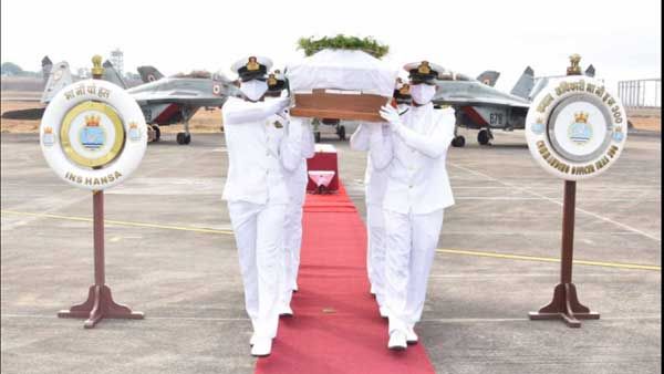 Fighter pilot killed in crash laid to rest with full military honours