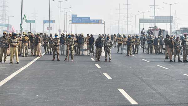 Two IPS officers deployed at farmer protest site test COVID-19 positive