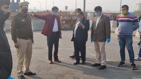 Forensic experts reach Ghazipur border to collect evidence