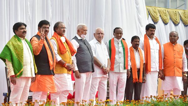 Newly inducted ministers in Karnataka get portfolios