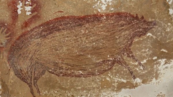 Archaeologists discover world's oldest known cave painting in Indonesia
