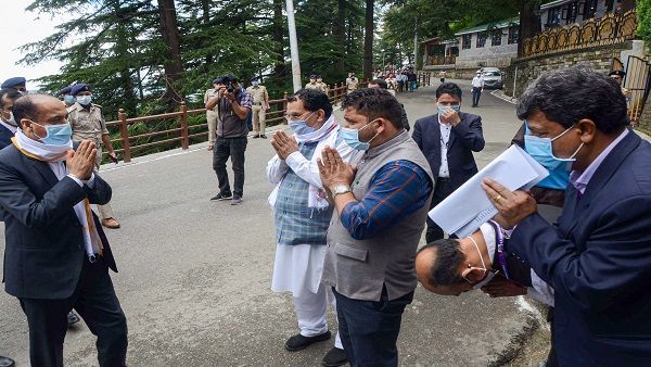 Himachal Pradesh Budget Session: Governor cuts short address to Assembly amid uproar by Congress members
