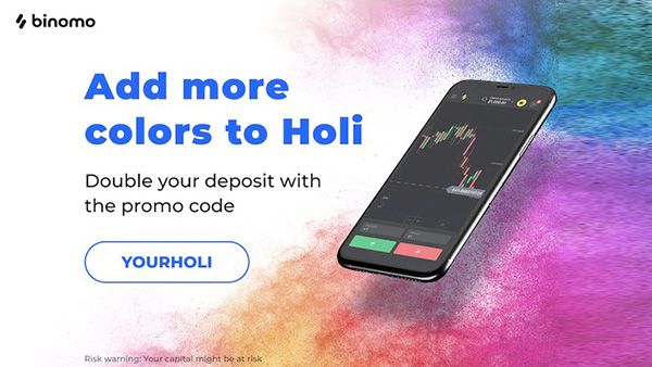 Make the celebration more colorful with Binomo