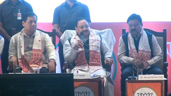 Assam assembly elections 2021: JP Nadda releases BJP's poll manifesto