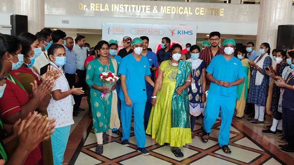 Rela Hospital gives a cheerful send-off to its 1st heart transplant patient