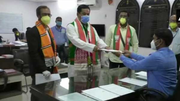 Assam assembly polls 2021: CM Sarbananda Sonowal files nomination from Majuli