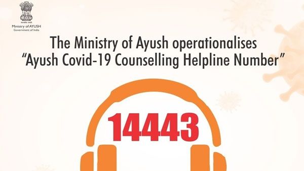 AYUSH ministry operationalises its COVID-19 counselling helpline: Details here