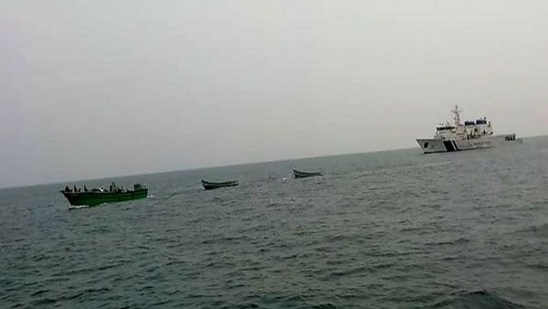 Tamil Nadu fishing boat Mercedes rescued by Coast Guard