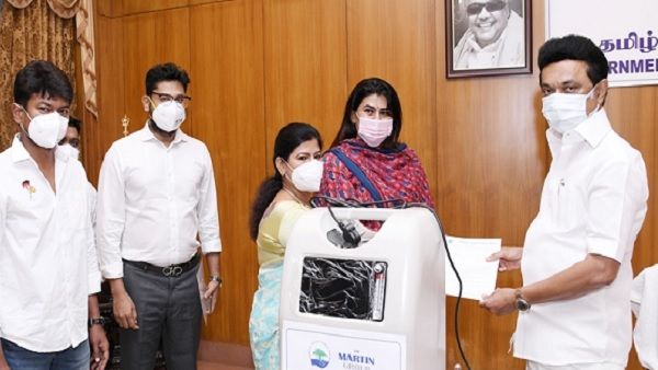 Martin Group donates Rs 3 crore worth of COVID-19 relief materials to Tamil Nadu