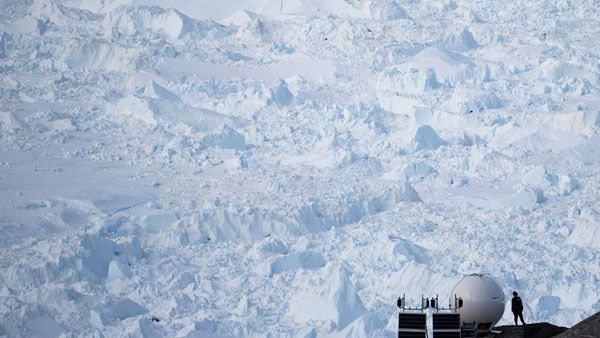 Mountain of snow melting threatens to destroy entire world