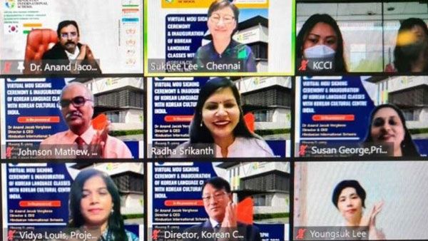 Korean Language classes at Hindustan International Schools in Chennai