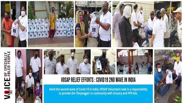 In COVID-19 times, specially abled people supported by Indian-American NGO