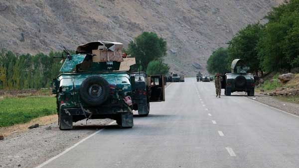 Afghan troops flee to Tajikistan after Taliban attack