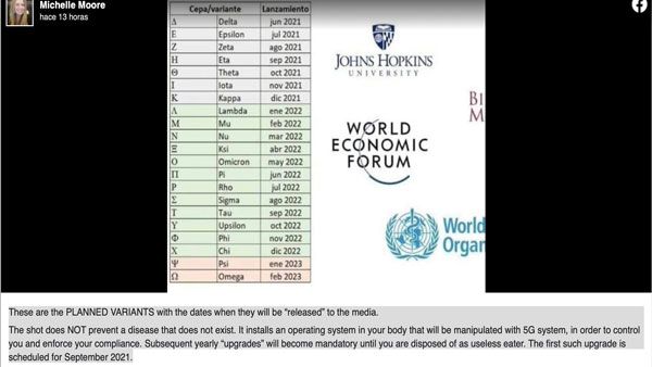 Fake: COVID-19 vaccines do not install operating systems which will be manipulated by 5G systems