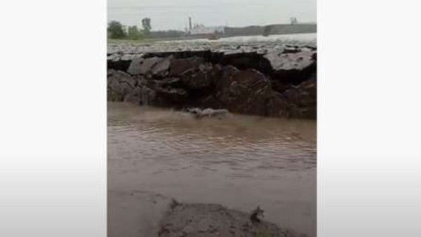 Viral video: Portion of land rises suddenly in Haryana after rains, Netizens stunned
