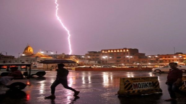 Lightning claims 41 lives in Uttar Pradesh, 20 in Rajasthan, 7 in Madhya Pradesh