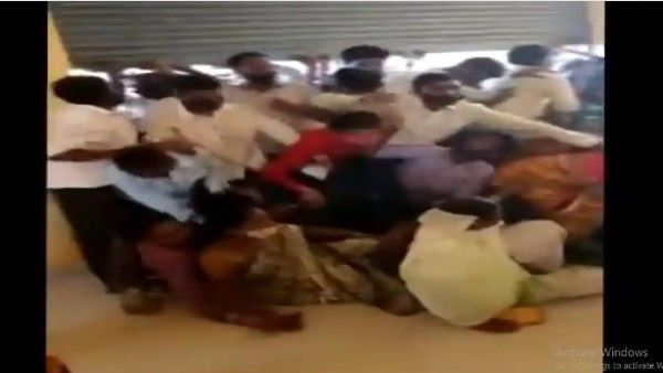 Watch: Stampede-like situation at Covid vaccination centre in Madhya Pradesh as people rush to get inoculated