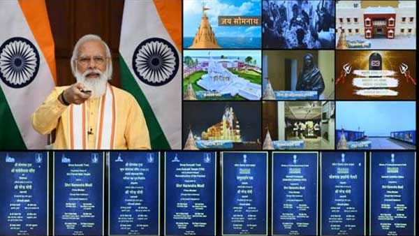 Bright pillar of glory of modern India coming up in form of Ram Mandir: PM Modi