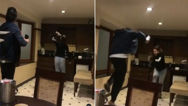 WATCH: Sunny Leone encounter with wild flying cockroach