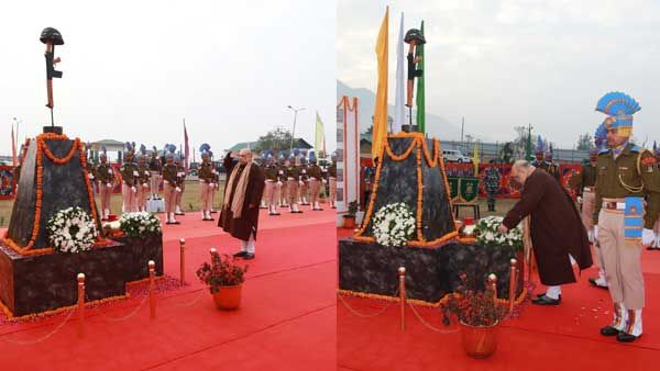 Amit Shah pays tribute to 40 CRPF jawans killed in 2019 Pulwama terror attack