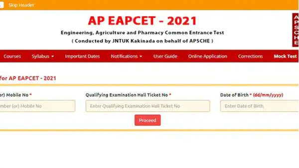 AP EAMCET 2021: Correction ofweb options begin, list of participating colleges