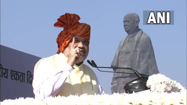 Sardar Patel gave message to world that no one can destroy India's unity and integrity: Amit Shah