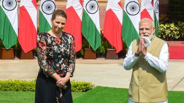 PM Modi holds talks with Danish counterpart Frederiksen