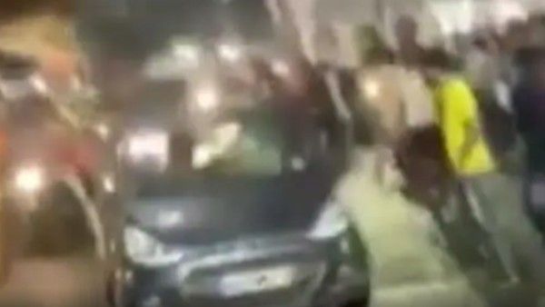 Madhya Pradesh: Child among 2 injured after speeding car rams into Durga procession