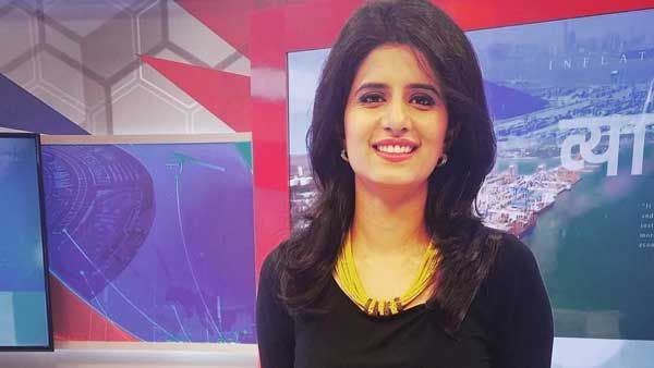 Making her way up and above ace anchor Jyotsna Bedi