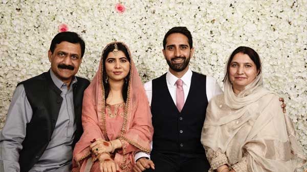 Nobel Peace Prize winner Malala Yousafzai marries Asser [Wedding Photos]
