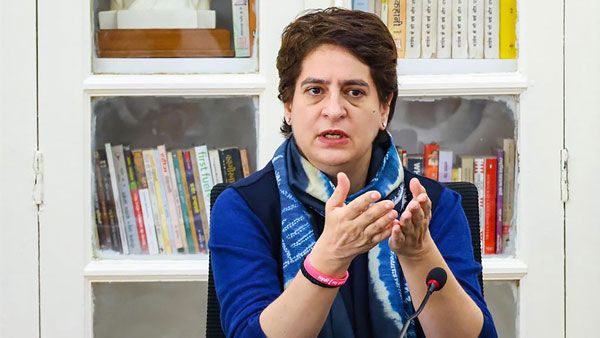 2022 UP polls: Priyanka Gandhi releases Congress manifesto for women, promises 40% quota in govt jobs