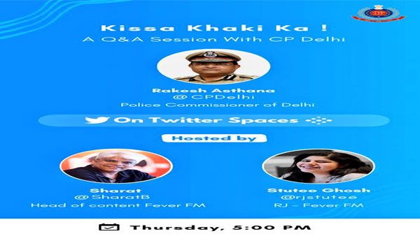 Delhi police chief to interact with people through Twitter today