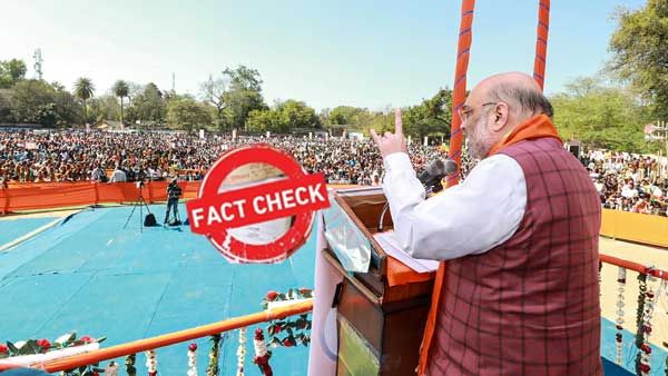 Fact check: Did Shah say PM Modi sleeps 24 hours for welfare of poor?