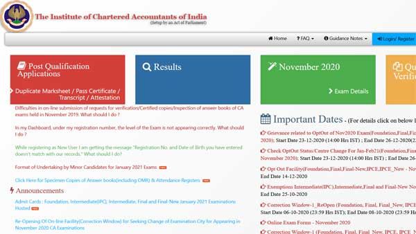 ICAI CA Final Result 2022 date and time released